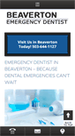 Mobile Screenshot of beavertonemergencydentist.com